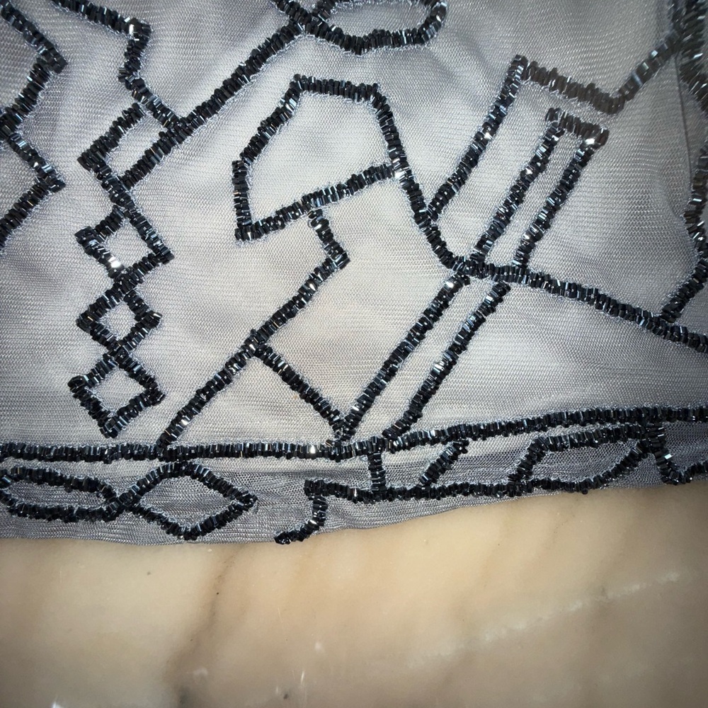 Adrianna Papell Abstract Motif Sheath Dress - Picture 10 of 15